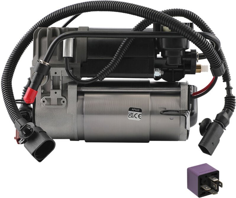 Maxpeedingrods - Kompressor Luftfederung air pump mit Relais 4E0616007B for Audi A8 S8 D3/4E