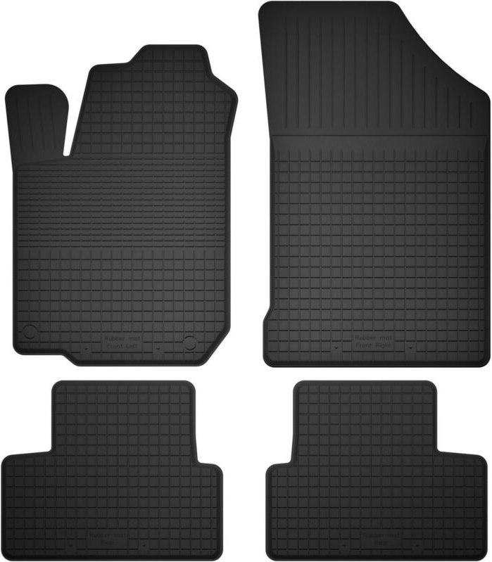 Gummi-Automatten, 4er-Set, Universalmodell: Citroen C3 Pluriel Cabrio (2003-2010)