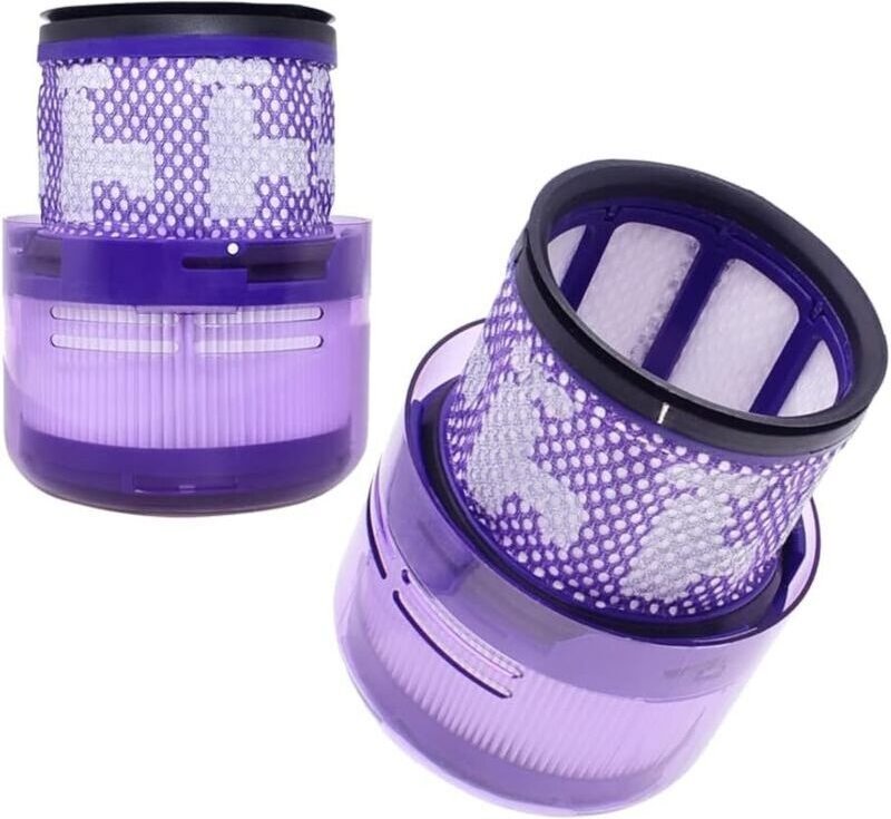 2er-Pack SV19-Filter für Dyson Omni-Glide HEPA. Ersatzfilter kompatibel mit Dyson SV19 inklusive Reinigungswerkzeug.