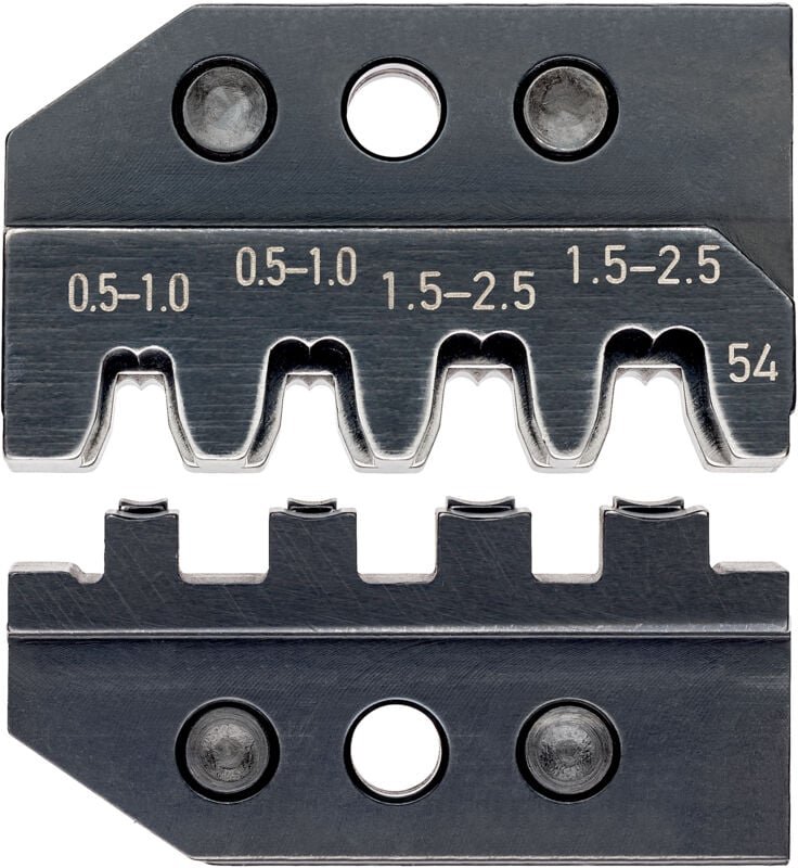 Knipex - 97 49 54 Crimpeinsatz Modularstecker 0.5 bis 2.5 mm² Passend für Marke (Zangen) 97