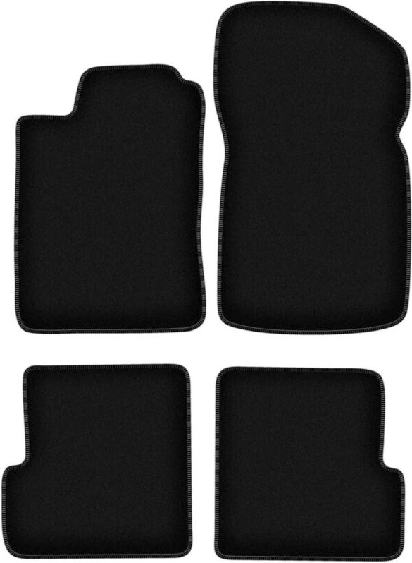 BASIC schwarze Veloursmatten für: Renault Megane I Cabrio, Coupé (1995-2002)