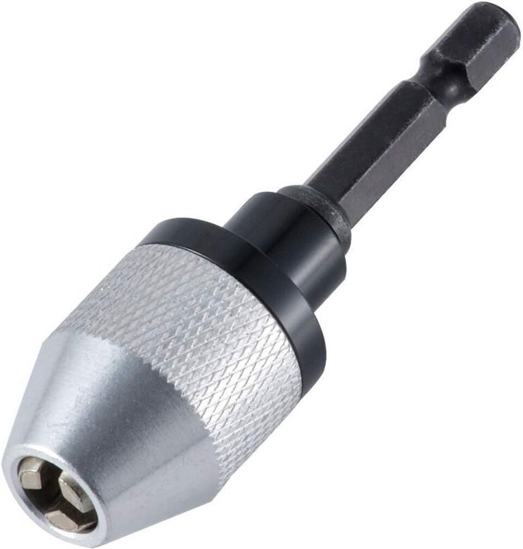 Schnellwechselfutter für schlüssellose Bohrmaschinen mit 0,3–6,5 mm Sechskantschaft