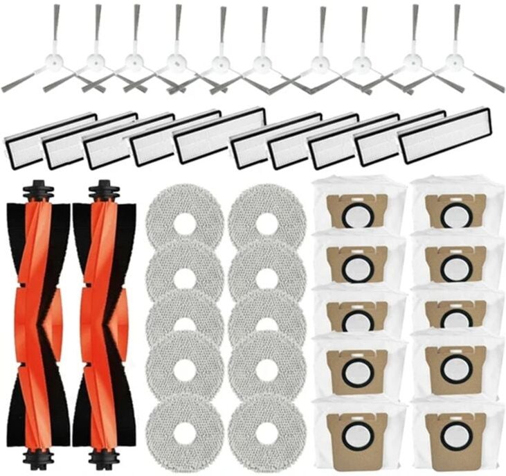 Für Omni 2 C102CN Teile Zubehör Roller Seite Pinsel