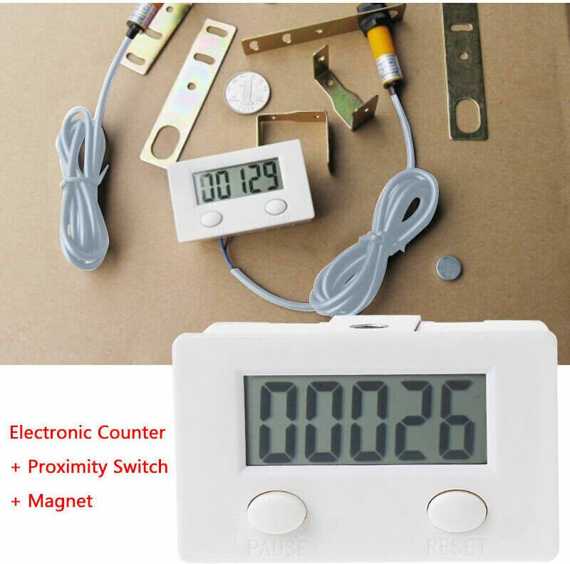 5-stelliger digitaler elektronischer Zähler mit magnetischem induktivem Näherungsschalter (AU)
