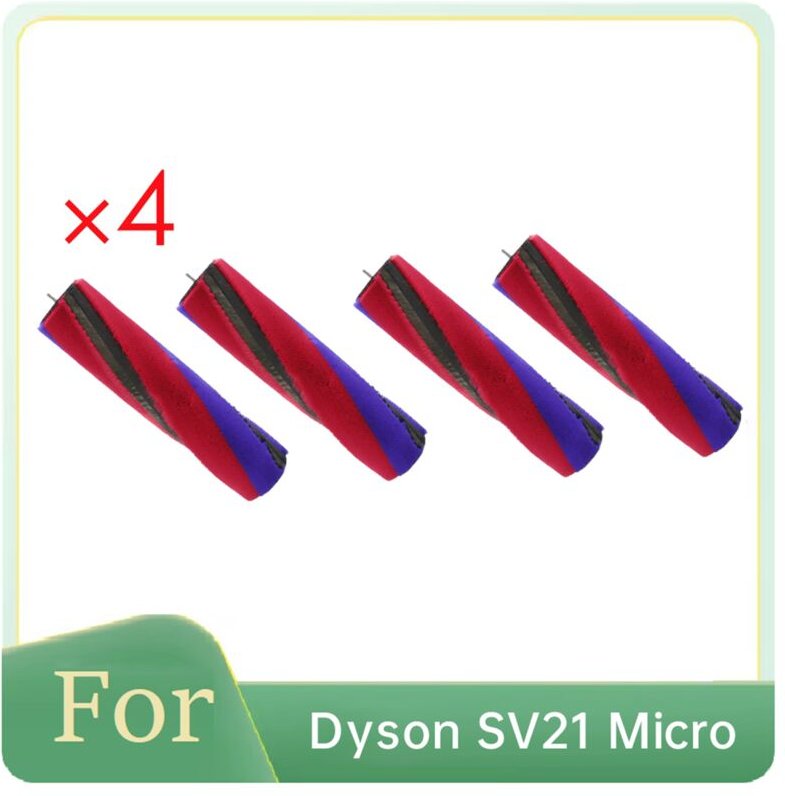 4 Stück Hauptbürsten für SV21 Micro Staubsaugerzubehör