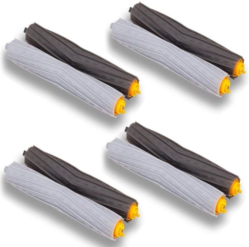 4-teiliges Ersatzbürsten-Set mit Zubehör für iRobot Roomba 800 & 900 Serie