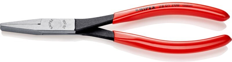 Knipex - Montierzange L.200mm Form 0 pol.Ku.-Überzug Spitze ger.