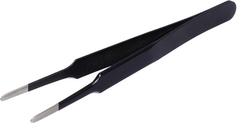 23EC152 esd Pinzette Flach, Abgerundet - Quadrios