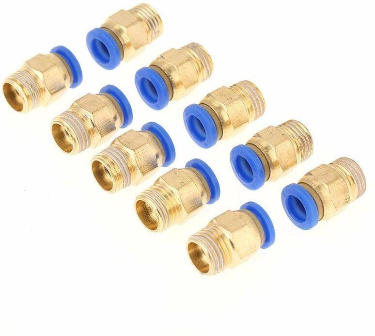 Schnellkupplungen für Druckluft, pneumatische Verschraubungen, Schnellkupplungen, Durchmesser 8 mm, für die Automobilind...