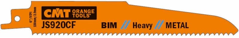 JS920CF-5 5 BIM METALL-SÄGEBLÄTTER 150 x 2,9 x 9 TPI (SEITLICH GESCHRÄGT/GEFRÄST)