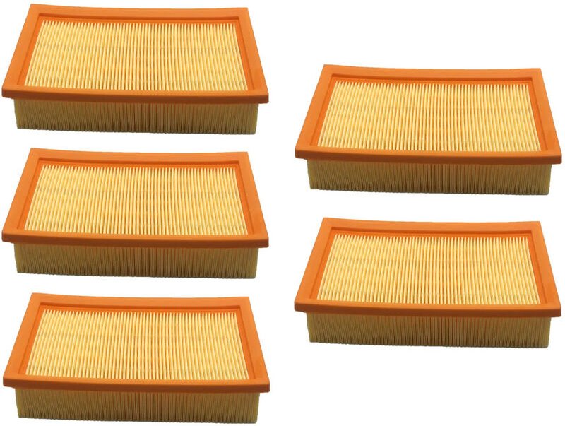 Trade-Shop Ersatz Lamellenfilter für Kränzle Ventos 25, Ventos 35, Würth hws 15-L iss 32 Staubsauger Industriesauger Nas...