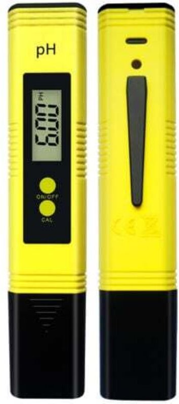 Elektronischer PH-Tester, Digital LCD Wasserqualitätstester, Automatische Kalibrierungsfunktion und 0.00-14.00 Tragbares...