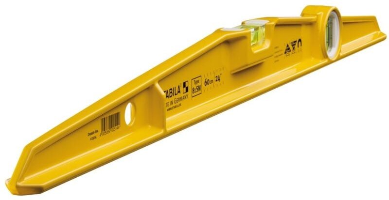 Stabila - Wasserwaage Type 81 sm, 60 cm, mit Magnetsystem - 02514