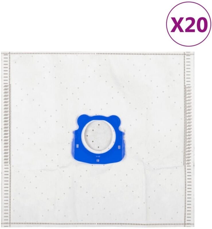Staubsaugerbeutel für Rowenta RO3125 20 Stk. Vidaxl