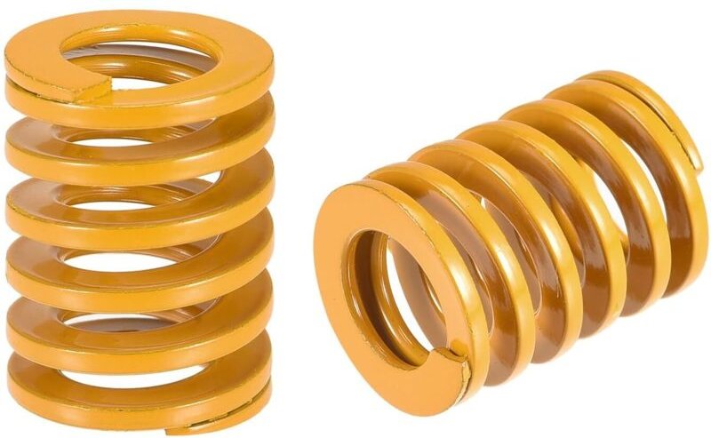 Federstempel, 20 mm Außendurchmesser, 25 mm lang, 2 Stück, Spiral-Druckfedern für leichte Belastungen, geeignet für elek...