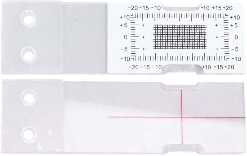 Messgerät für Acrylspalte, Winkelrissvergleichsmessschieber zur Überwachung von Bau- und Betonrissen