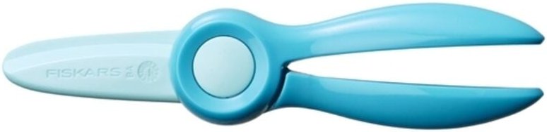 Erste Schere für Kinder ab 2 Jahren - Kunststoffklingen - blau Fiskars