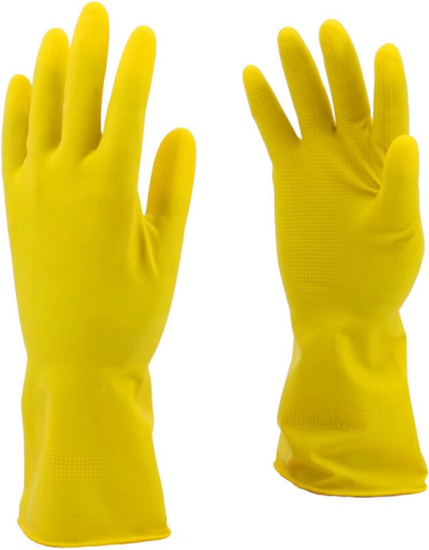 Mehrzweck-Latexhandschuh, 30 cm, Größe 7, klein, Flo