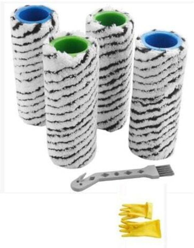 Stück Steinwalzenbürste für Karcher FC7 FC7 Premium FC5 FC5 Premium + Handschuhe