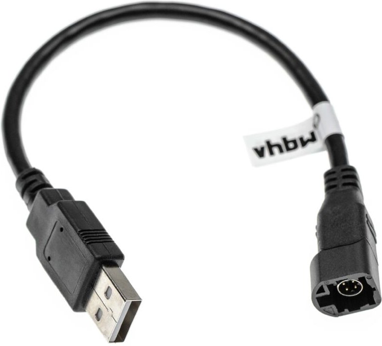 Vhbw - Adapterkabel kompatibel mit vw Passat B8 (2014+), Passat cc (2008+) Auto, Fahrzeug - 4 Pin Autoradio Buchse auf u...