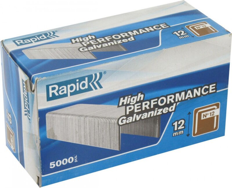 Rapid Klammern Typ 12/12 Mm, 5000 Stück Schachtel, 40100520