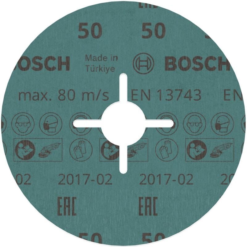 Bosch PRO R780 Fiberscheibe, 125 mm, G50