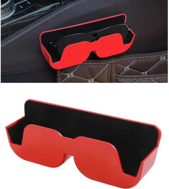 Autobrillenhalter, Autobrillenetui, Auto-Sonnenbrillenbox, Autozubehör, Auto-Sonnenbrillenhalter, geeignet für Autos, SU...