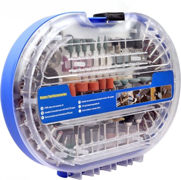 Für Elektroschleifer-Zubehör Rotationswerkzeug-Set Schleif- und Polierset Holzbearbeitungswerkzeuge, 276-teilig