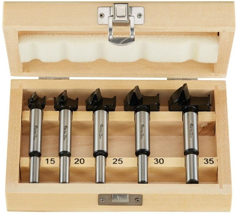Fortis - Kunstbohrer-Satz hw 5tlg. 15-35mm