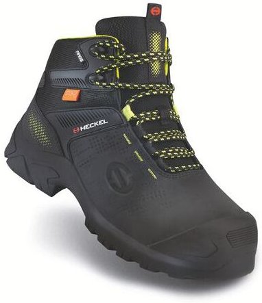 Heckel MACSOLE ADVENTURE 3.0 Stiefel S3 schwarz, gelb Weite 11 Gr. 44