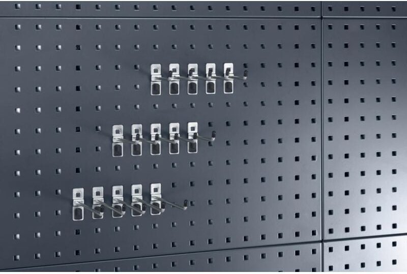 Hakensortiment 15-teilig für Lochplatten für Lochplatten bott