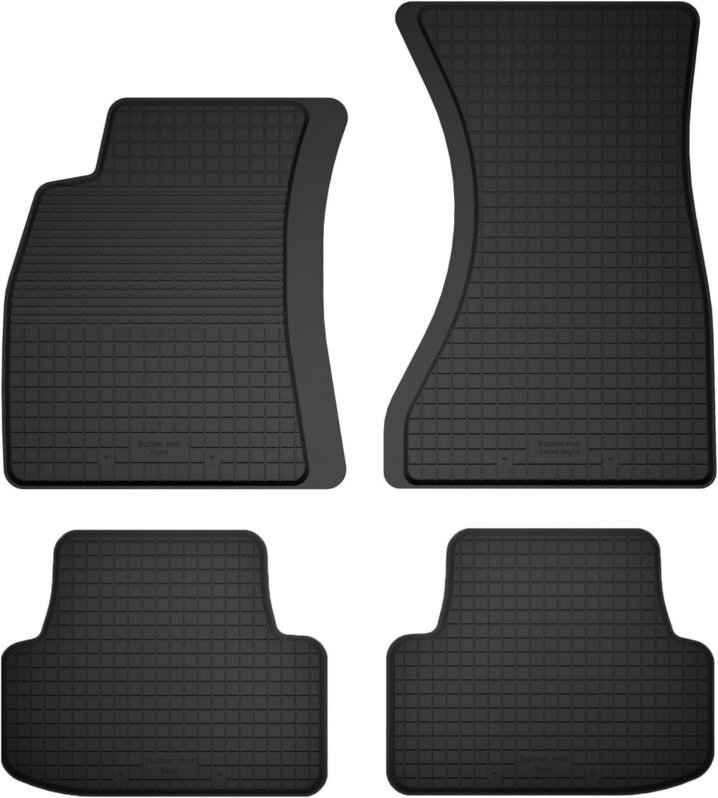 Gummi-Automatten, 4er-Set, Universalmodell: Audi A7 Coupé, Sportback (2011-)