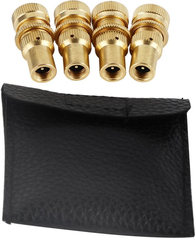 Dioche Universal-Reifenentlüftungsventile aus Aluminiumlegierung 4 Stück robuste Ventile aus Aluminiumlegierung zur Verh...