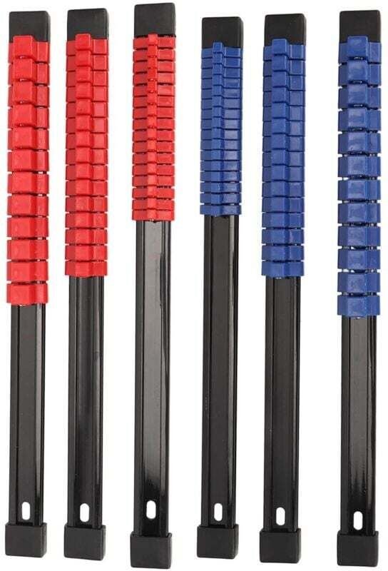 Lot De 6 Supports À Clip Pour Douilles 1/2 3/8 1/4 Plastique Multifonction Rail Armoire À Outils