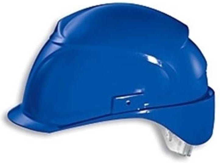 Uvex Airwing B-S Schutzhelm - Belüfteter Arbeitshelm für die Baustelle - Blau: Blau