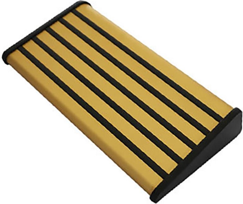 Tlily - Für Tesla Model 3 y Auto Rücksitz Aluminiumlegierung Ruhepedal Ruhepedal Autoinnenausstattung Gold