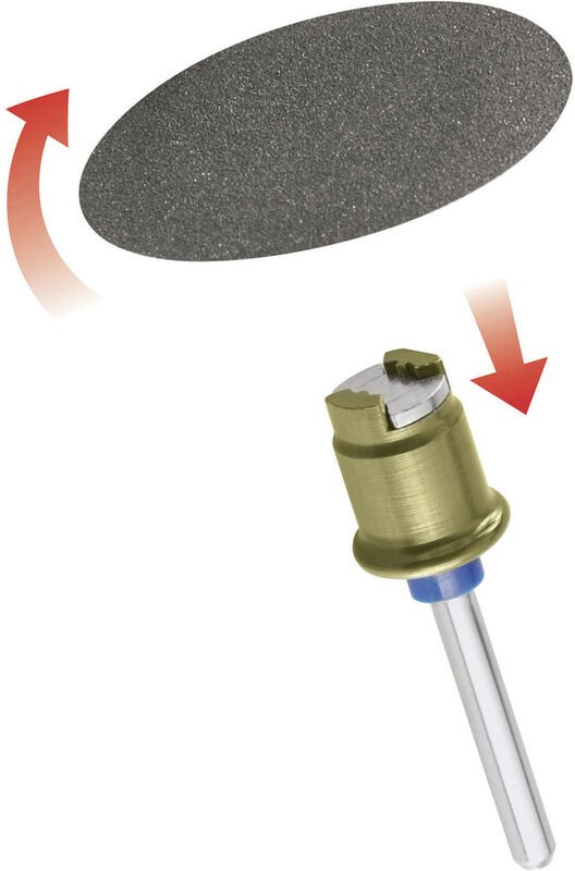 2615S411JA Speedclic 6er Schleifscheiben Set Durchmesser 30 mm Schaft-Ø 3,2 mm 1 St. - Dremel