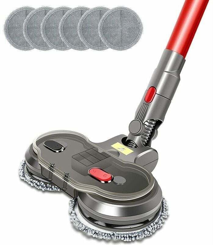 Elektrischer Wischkopf für Dyson V10/V11/V7/V8, rotierende Bürste, kompatibel mit Fluffy/Absolute/Animal Staubsaugern