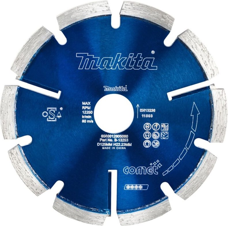 Diamantscheibe 125x22,23 comet - B-13253 - Makita