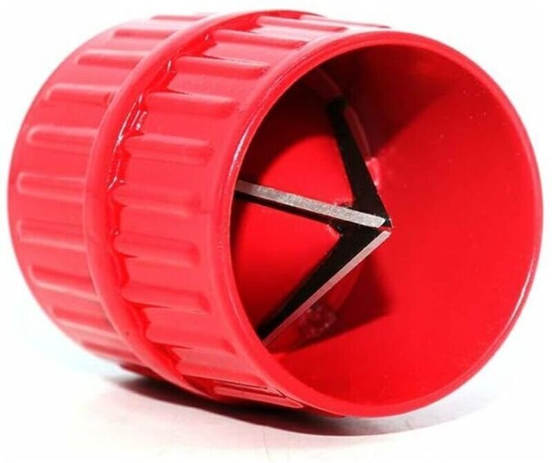 6-38 mm (1 Stück) Universeller Kupferrohr-Entgrater aus Kunststoff, 2-in-1, für den Innen- und Außenbereich