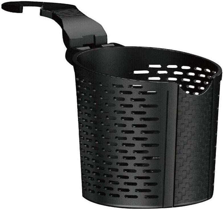 Auto-Getränkehalter zum Aufhängen, Kopfstützenhalterung, Getränkehalter (schwarz) (1 Stück)