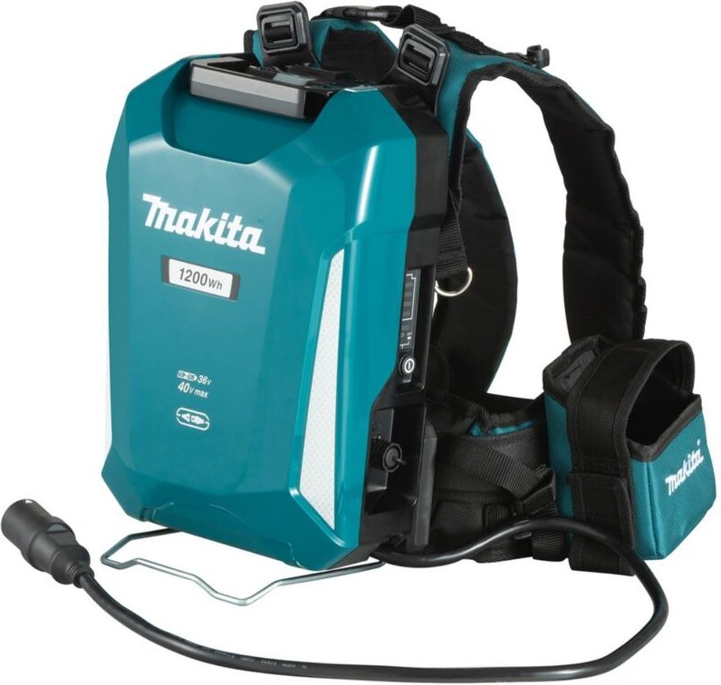 Makita Akku-Rucksack PDC1200 40 V max XGT • 2 x 18 V LXT • 1.206 Wh