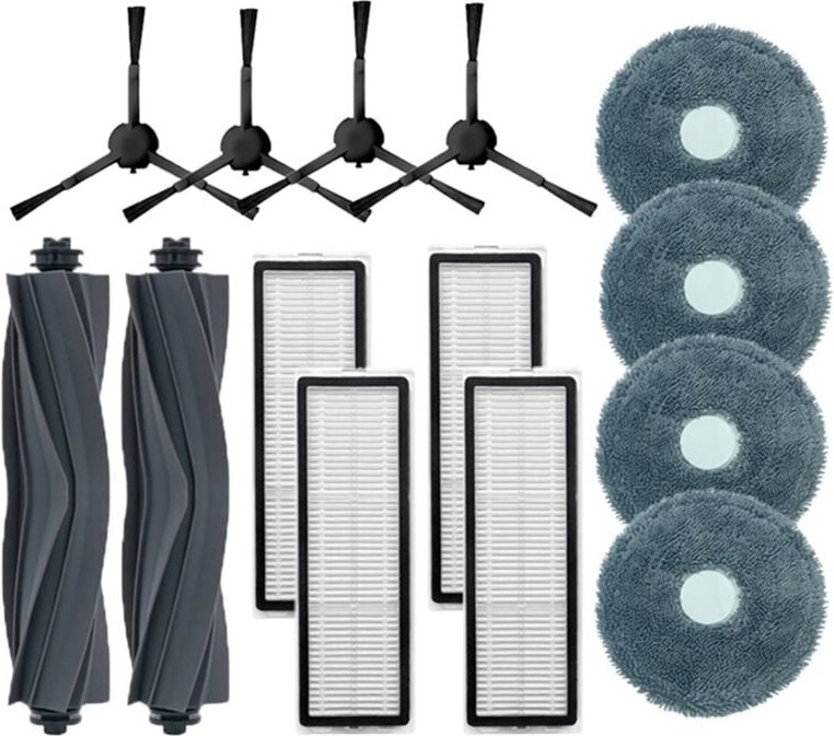 Roller Pinsel Seite HEPA Filter Mopp Tuch Lumpen Staubsauger