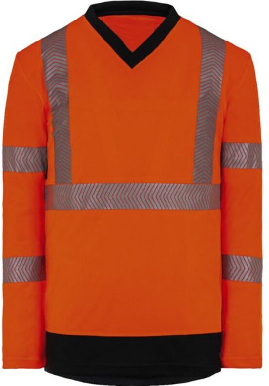 T-Shirt Hv Helium Langarm Orange T.l