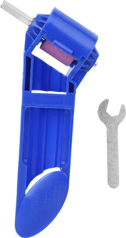 Bohrerschärfer, tragbarer Bohrerschärfer mit Zusatzwerkzeug für Korundschleifscheiben