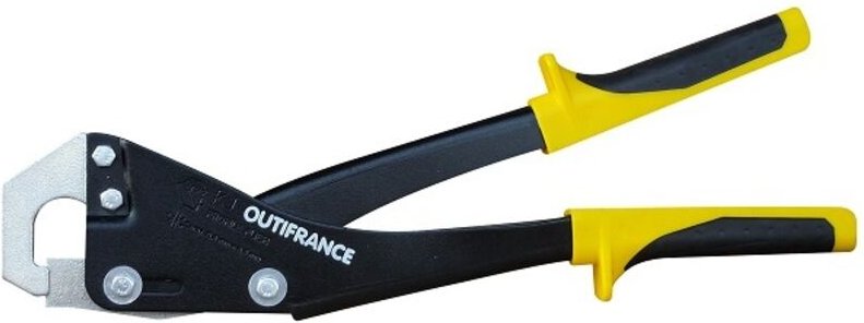 professionelles Crimpwerkzeug für Metallschienen Outifrance