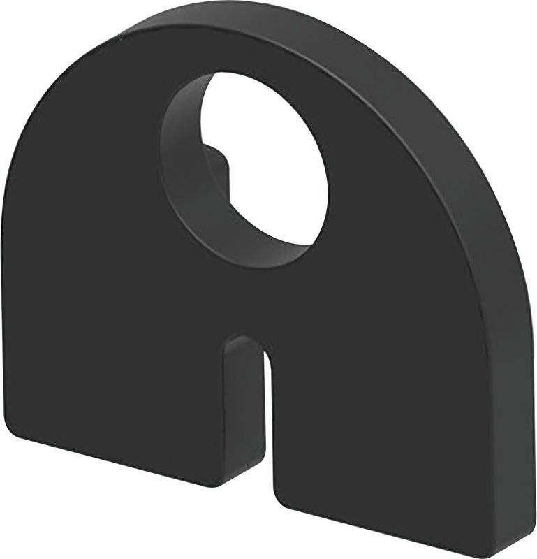 Einlage zu Glasklemmbeschlag Modell 20 für 6,76 mm Glas, Gummi - Economy