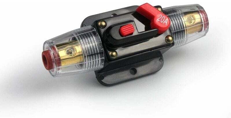 20-A-Kfz-Sicherungsautomat 12–24 V DC mit manuellem Sicherungsrückstellschalter