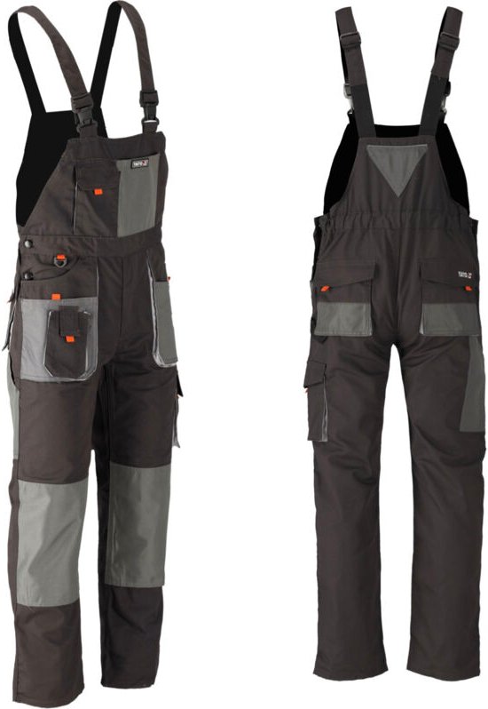 Arbeitshose / Latzhose PEGMA schwarz/grau Gr. XXL