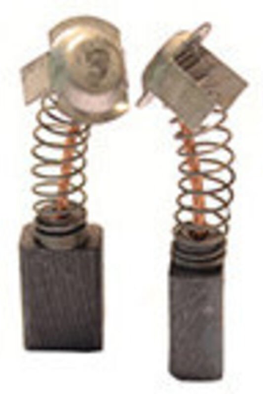 Set aus 2 anpassbaren Kohlen für Hitachi, Diamond. Maße: 7 x 11 x 17 mm.